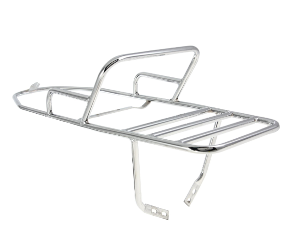 Porte-bagages arrière pour Vespa PX 80-200ccm, chrome