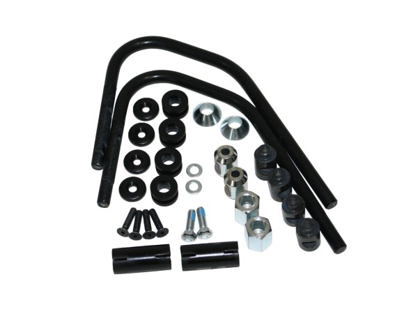 Support original noir pour pare-brise Vespa Sprint (24-)