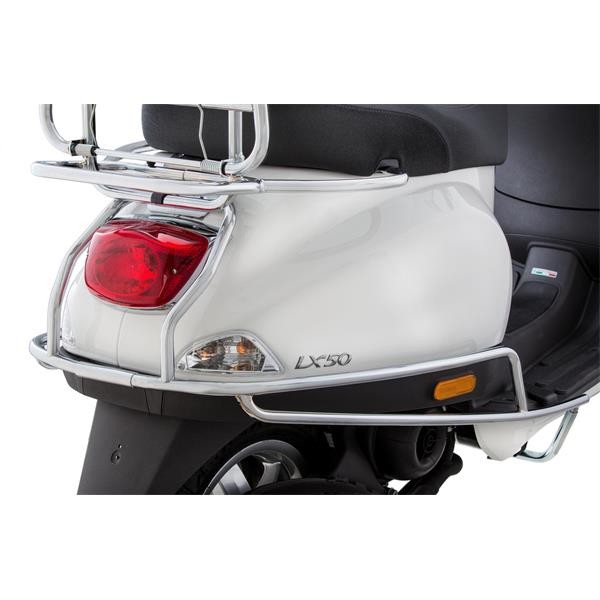 Arceau arrière chromé pour Vespa ET2/ET4/LX/LXV/S 50-150ccm Cuppini