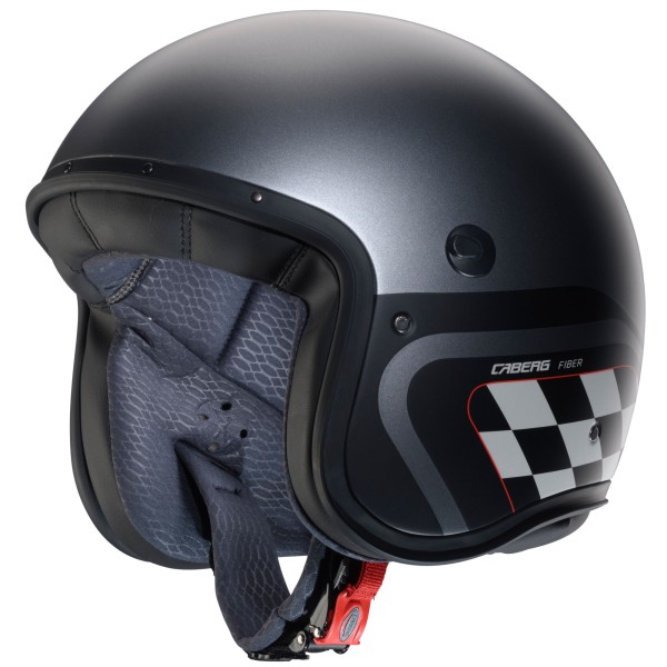Caberg casque Freeride X Daytona mat-gun metallic/noir-blanc