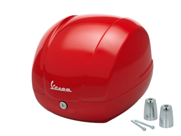 Top case d'origine 36 L rouge 894 pour Vespa GTS 125/310 et GTV 310