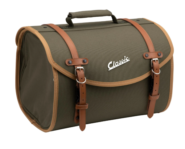 Sac "Classic" grand pour Vespa, toile, olive