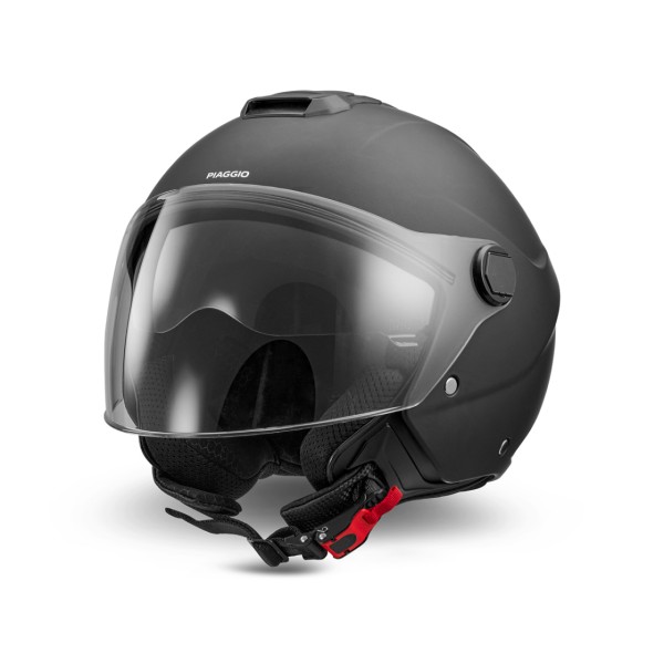 Casque intégral Piaggio Demi Jet UL01 noir mat