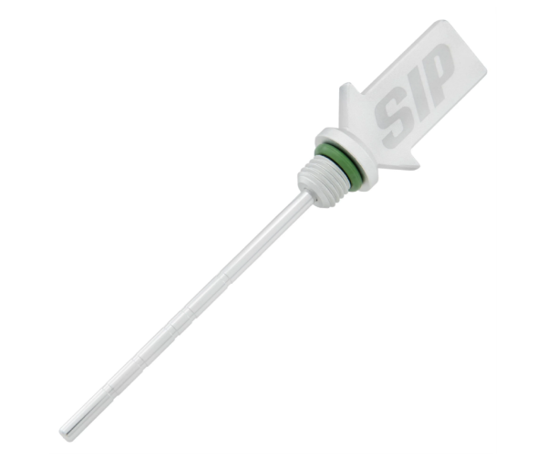 Jauge d'huile de transmission, argent mat