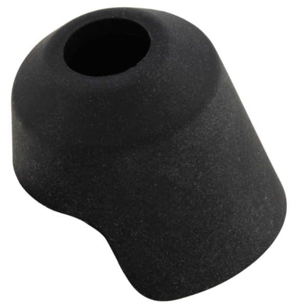 Rétroviseur en caoutchouc, droit pour Vespa Primavera/​Sprint 50-150ccm 2T/​4T AC, noir