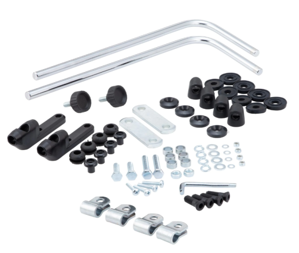 Matériel de montage pare-brise FACO "Twin-Screen" pour Vespa PX 80-200ccm