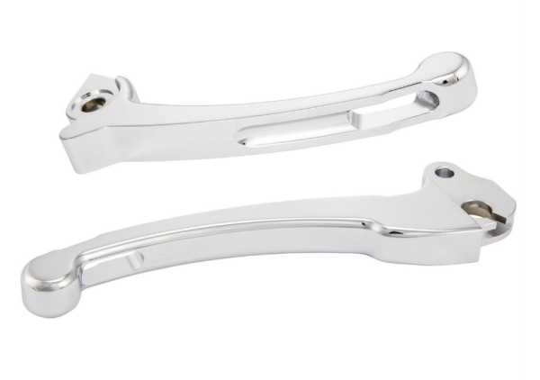 Kit levier sport embrayage/frein pour Vespa PX 125 -150ccm, HBZ Hengtong, droite/gauche, chrome