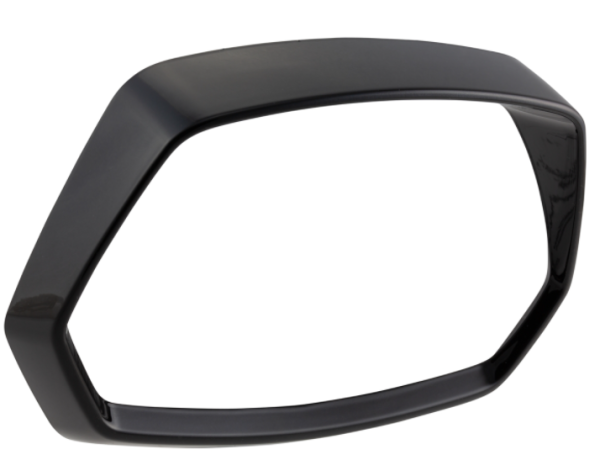 Anneau de lampe pour Vespa Sprint 50-150ccm ('18-), noir brillant