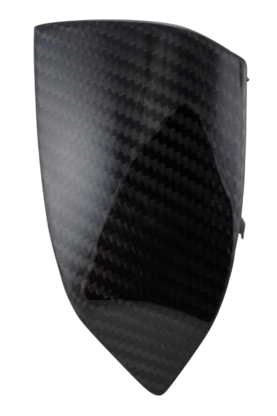 Embout bas de caisse droit pour Vespa Primavera/​Sprint 50-150ccm 2T/​4T AC, carbone