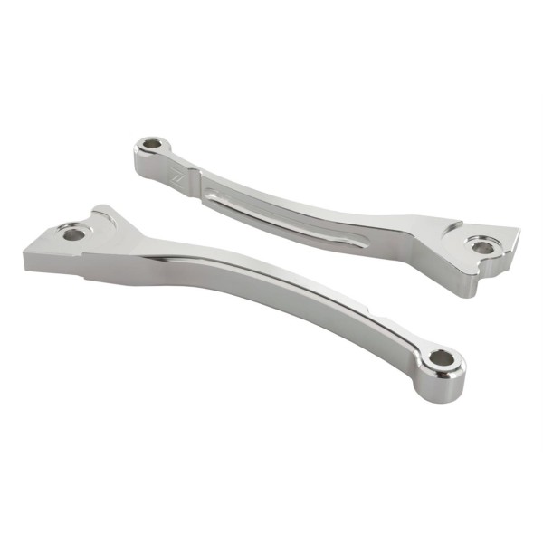 Jeu de leviers sport argent Zelioni gauche et droite pour Vespa ET/​LX/​LXV/​S/​Primavera/​Sprint