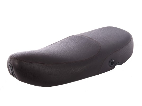 Selle Vespa marron foncé pour LX 50-150cc Touring, ET2/ET4 /LX/LXV/S 50-150ccm