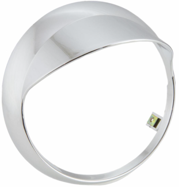 Anneau de lampe pour Vespa Primavera 50-125ccm 2T/​4T, chromé
