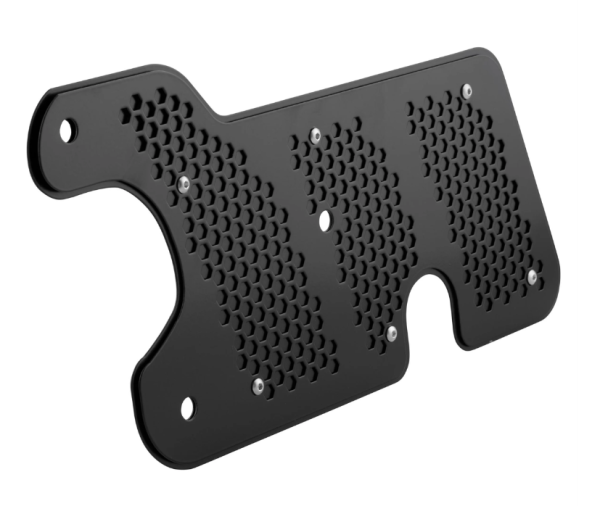 Pot d'échappement bras oscillant pour Vespa GTS/GTS Super 125/150ccm 4T LC iGet (Euro4), noir