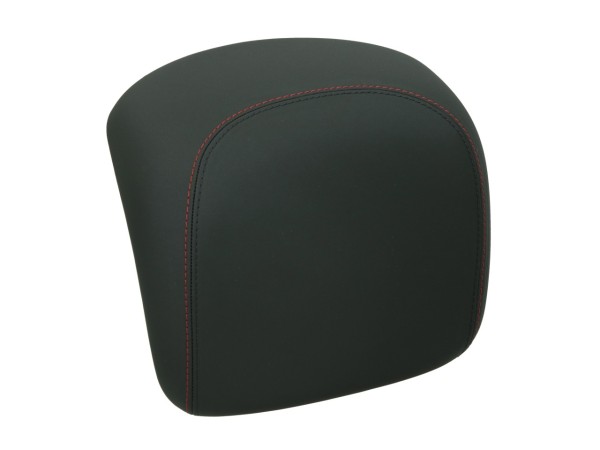 Dossier d'origine pour top case Vespa GTS/GTV - noir, coutures rouges