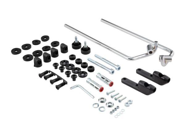 Matériel de montage pare-brise FACO "Twin-Screen" pour Vespa Primavera 50-150ccm 2T/4T