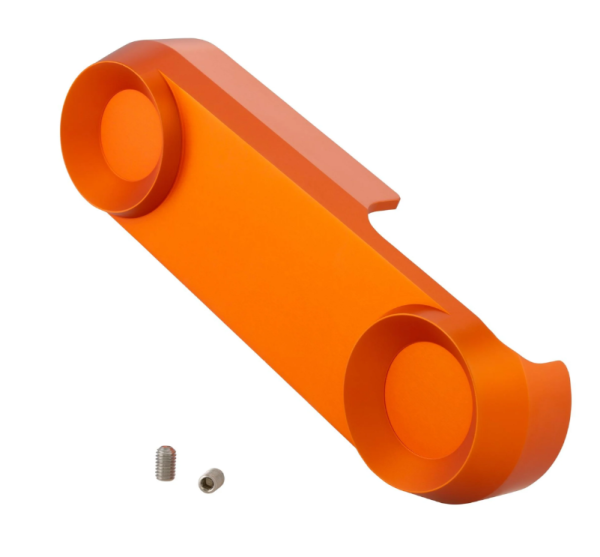 Cache bras oscillant pour Vespa, orange mat