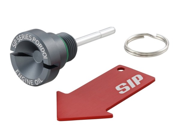 Vis de remplissage d'huile moteur pour Vespa, gris mat