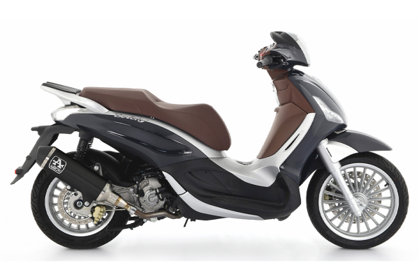 Échappement ARROW DARK URBAN pour Piaggio Beverly 300 HPE (21-)