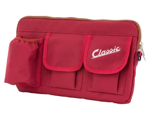 Sac "Classic" pour coffre/boîte à gants Vespa - rouge, nylon