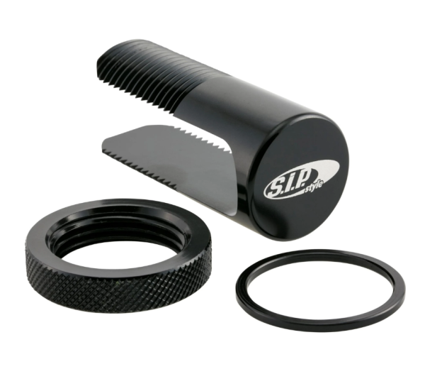 Pince de maintien du porte-bagages pour Vespa, alu, noir