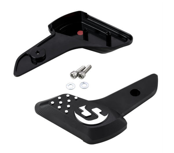 Repose-pieds droit et gauche pour Vespa Primavera /Sprint 50-150ccm 2T/4T AC, noir